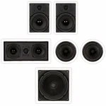 Theater Solutions TST85 Flush Mount 5.1 Speaker Set 8" Wall And Ceiling. Fixed Price $268.99.