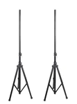 2X Pyle PSTND25 6 Feet. Tripod Stand For Dj Pro Audio Speaker Black Color. Fixed Price $70.99.