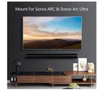 Wali Soundbar Wall Mount Bracket For Sonos Arc Ultra SON003-B New. Fixed Price $16.99.