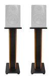(2) Rockville 28" 2-TONE Studio Monitor Speaker Stands For APM6B. Fixed Price $99.95.