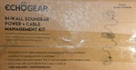 Echogear In-wall Soundbar Power + Cable Management Kit (egav-cmiwsb). Fixed Price $85.00.