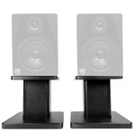 Rockville 8 Black Studio Monitor Speaker Stands For DPM6B. Fixed Price $49.95.