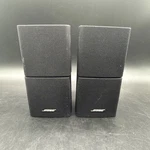 Bose Double-dual Cube Speakers (black Set Of 2) W/wall Mounts. Fixed Price $42.99.