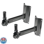 Gator Frameworks Rok-it Series Set Of Wall Mounted Speaker Stands With 80 Lbs. Fixed Price $131.99.