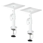 Clamp-on Speaker Stand Desk Mount Set, Height Adjustment, Tilt, Swivel, 9.6 X.... Fixed Price $48.22.