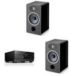 Focal Vestia NO1 Black Bookshelf Speakers, Pair, With RX-A4ABL 7.2-CHANNEL Av.... Fixed Price $1959.99.