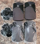 (4) Jbl Cinema 300SAT Speakers. (2) With Tabletop Stands, For Wall Mounting. Fixed Price $100.00.