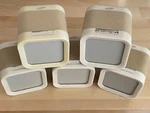 Mission M-cube 5X Satellite Speakers+wall Mount Brackets & Floor Stands Wraps. Fixed Price $279.00.