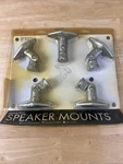 Satellite Speaker Mounts Vantage Point Silver 5-PACK New SATS05-S. Fixed Price $15.00.