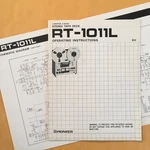 Original Pioneer RT-1011L Reel-to-reel Instruction Manual -nos And Uncirculated. Fixed Price $44.95.
