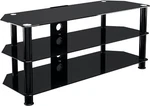 Avf Steel Glass Stand With Cable Management For Up To 55" In Black. Fixed Price $132.71.