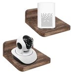 Bearut Wall Mounted Speaker Stand Holder Floating Shelf, Monitor Small, Wood. Fixed Price $21.46.