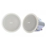 Qsc AD-C42T-WH, 4" In-ceiling 2-WAY Speaker, 8OHM And 70V/100V -1 Pair Units. Fixed Price $175.00.