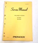 Pioneer CS-A500, CS-A700 Speaker Service Manual Original. Fixed Price $16.00.