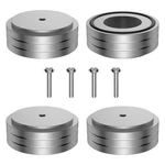 Tertullus 4 Pcs Turntable Feet Aluminum Hifi Isolation Aluminu.... Fixed Price $34.91.