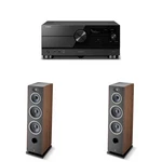 Focal Vestia NO4 Dark Wood 3-WAY Floorstanding Speakers (2) With 9.2 Receiver.... Fixed Price $5019.99.