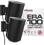 Sound Bass ERA100 Wall Mount Bracket, Tilt And Swivel, Twin Pack, Black. Fixed Price $19.99.