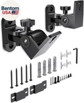 Rear Speaker Wall Mount, 2 Packs Universal Mounting Bracket For Small Bookshelf. Fixed Price $50.54.