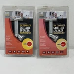 Set Of 2, Omni The Complete Satellite Speaker Mounting Kit Wall/ceiling. Fixed Price $19.85.