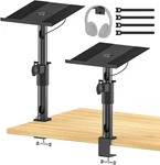 Heigh & Angle Adjustable Desk Clamp Speaker Stands For Samsung Hw Q990D/Q990C/Q9. Fixed Price $55.31.