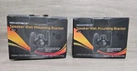 New Monoprice Speaker Wall Mounting Bracket - Black (max 7.5LBS), Set Of 2. Fixed Price $14.24.