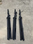 Lot Of Yamaha Speaker Stand (SS238C) , Black Amplifier. Fixed Price $145.00.