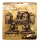 Atlantic 5 Universal Speaker Mounting Brackets Wall & Ceiling Up To 10 Lbs.. Fixed Price $24.95.