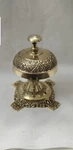 Hotel Desk Bell Stand, Solid Brass Cast Iron Antique Finish. Fixed Price $37.55.