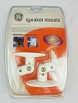Ge Speaker Wall Or Ceiling Mounts (white) With Hardware 4 2 Each Pack. Fixed Price $17.08.