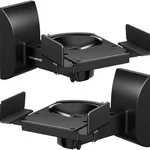 Bookshelf Speaker Wall Mount, Pair Of Universal Side Clamping W.... Fixed Price $61.01.