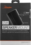 Rocketfish RF-HSWM2B Tilting Wall Mounts For Small Speakers Pieces. Fixed Price $13.98.