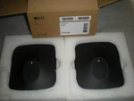 Genuine Oem Pair Of 2 Kef P1 Black SP4013BA Desk Pad Stand Only No Screw Bolts. Fixed Price $129.89.
