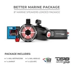 DS18 Marine Speakers Package 2X 8" Tower & Amplifier - Better. Fixed Price $1889.95.