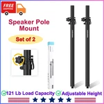 Set Speaker Pole For Subwoofer Height Adjustable Fits M20 Threaded Mount. Fixed Price $40.64.