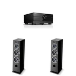 Focal Bundle: 2X NO4 Black Floorstanding Speakers (FVESTIAN4BK) With 7.... Fixed Price $3909.99.