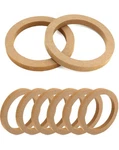 Qwork Wooden Speaker Spacer Rings, 8 Pcs 6.5" Car Mdf Ring, Pack. Fixed Price $19.04.