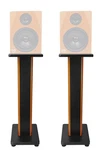 (2) Rockville 28" 2-TONE Studio Monitor Speaker Stands For DPM5C. Fixed Price $99.95.