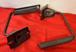 Pair Of Black Omnimount Systems Adjustable Speaker Wall Large. Fixed Price $125.00.