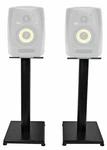 Rockville 21 Black Steel Studio Speaker Stands For Krk VXT-4. Fixed Price $64.95.