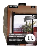 Sanus Universal Tilt & Swivel Speaker Mounts Set Of 2; Model# WMS3B Unused Mib. Fixed Price $39.99.