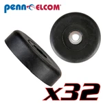 32 Pack Penn Elcom F1687 Rubber Cabinet Foot 1.5" Dia. X 0.375" Heavy-duty. Fixed Price $23.68.