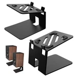 Jiffypoint Desktop Speaker Stands, Metal Bookshelf With Vibrat.... Fixed Price $47.13.