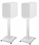 Pair 21 Steel White Stands For Q Acoustics 3020I Bookshelf Speakers. Fixed Price $64.95.