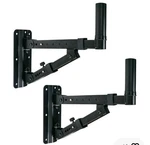 Open Box:sound Town 2-PACK Adjustable Wall Mount Speaker Brackets STWSD-048B-R. Fixed Price $56.94.