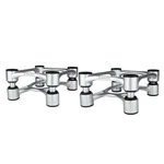 Silver Aluminum Speaker Amplifier Stands With Tilt Adjustment Acoustic Is.... Fixed Price $362.38.