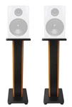 (2) Rockville 28" 2-TONE Studio Monitor Speaker Stands For APM8W. Fixed Price $99.95.