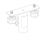 Jbl Vtx Pm SRX900 35MM Pole Mount Adapter For SRX906LA Bp Base Plate. Fixed Price $119.00.