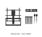 New Monoprice Above Fireplace Pull-down Tv Mount (42"-65") W/ Soundbar Bracket. Fixed Price $159.99.