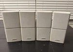 5 Bose Double Dual Cube Acoustimass Lifestyle Surround Speakers. Fixed Price $79.99.