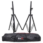 Prox T-SS82P Set Of Air Speaker Stands In Black With Carry Bags. Fixed Price $271.99.